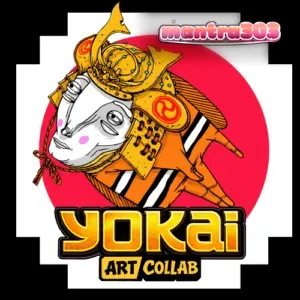 Tampilan visual slot Yokai dengan estetika seni Jepang yang khas